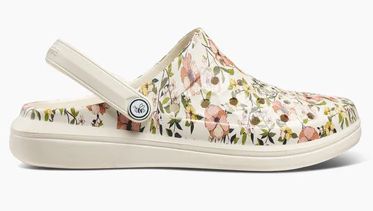 JOYBEES WOMEN&#39;S VARSITY CLOG GRAPHIC BONE SUMMER FLORAL