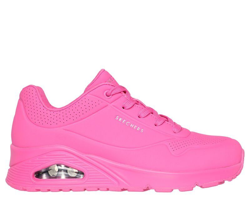 SKECHERS UNO-STAND ON AIR HOT PINK, Size: 6