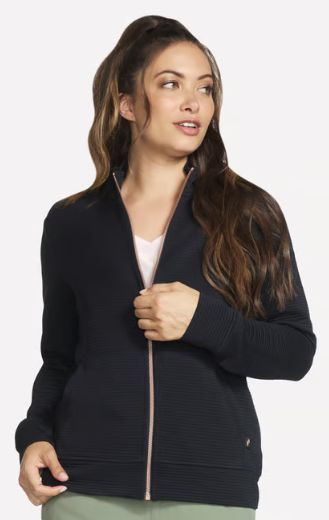 SKECHERS WOMEN&#39;S GO WALK EVERYWHERE JACKET BLACK