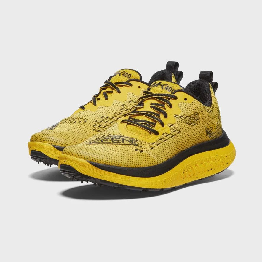 KEEN WK400 (ladies), Color: Yellow/Black, Size: 7