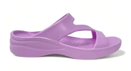 Dawgs Women&#39;s Z Sandal Lilac, Color: Lilac, Size: 8