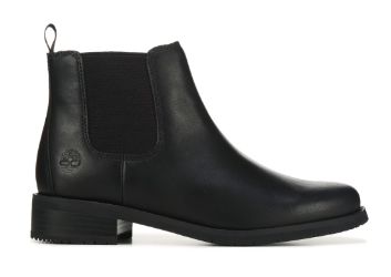 TIMBERLAND WOMEN&#39;S CHEVALIER MID CHELSEA BLACK, Color: Black, Size: 6
