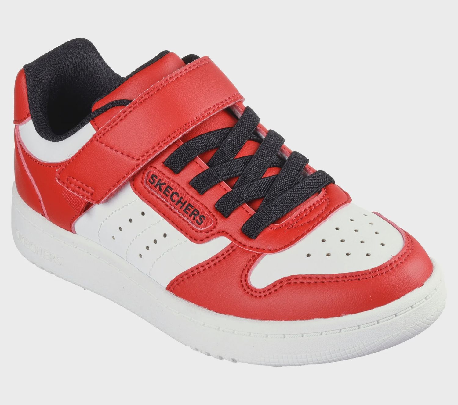 SKECHERS QUICK STREET - VORTON, Color: Red/White, Size: 3