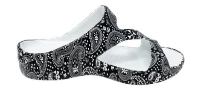 Dawgs Women&#39;s Z Sandal Pirate Paisley, Pattern: Pirate Paisley, Size: 7