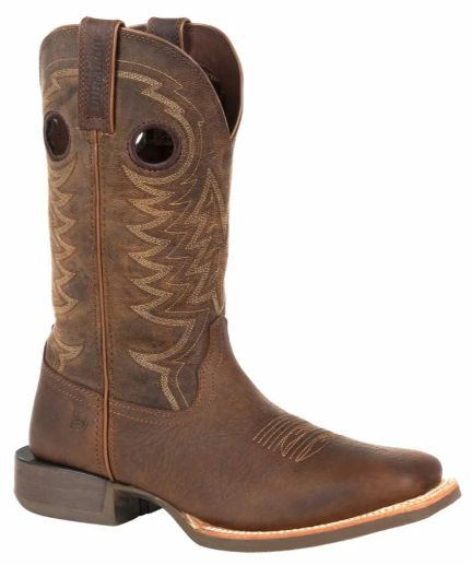 DURANGO REBEL PRO MEN&#39;S 12&quot; WIDE WESTERN BOOT DDB0221 FLAXEN BROWN