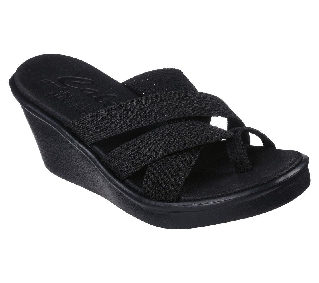 SKECHERS RUMBLE ON - HEAT MAZE, Color: Black, Size: 7