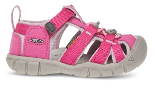 Keen Youth Sandal Seacamp 11 CNX Very Berry/Dawn Pink 1022994, Color: Very Berry/Dawn Pink, Size: 3