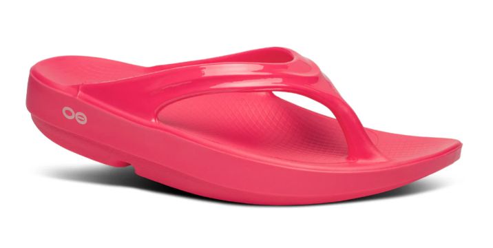 OOFOS OOLALA NEON BERRY, Color: Neon Berry, Size: 6