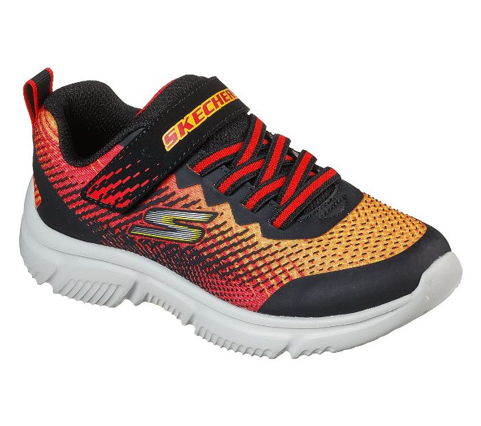 Children&#39;s Skechers - GOrun 650: Norvo, Color: Black/Red, Size: 10