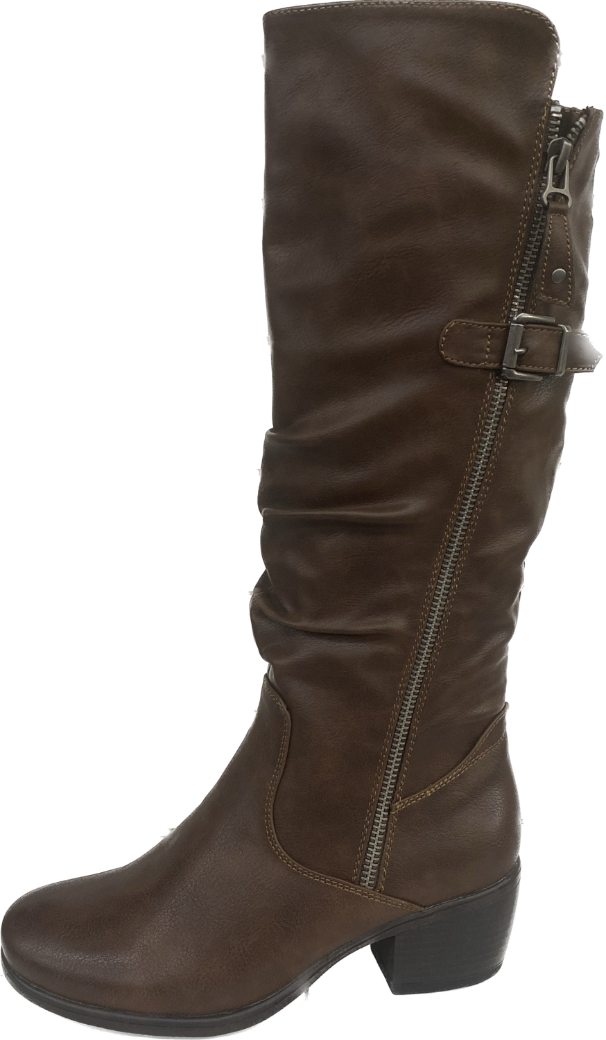 TAXI TALL BOOT BOSTON-WP, Color: Brown, Size: 37 (US6.5-7)
