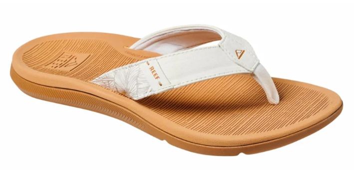 REEF WOMEN&#39;S SANTA ANA SANDAL CI7130 CLOUD, Color: Cloud, Size: 7