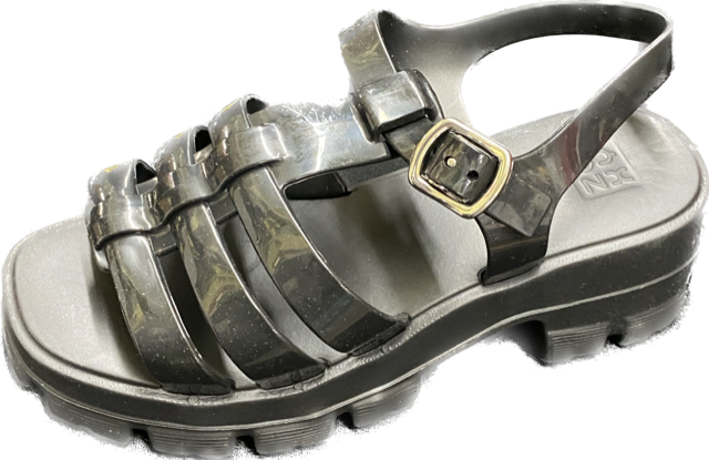 ZAXY POWER SANDAL - BLACK, Color: Black, Size: 6