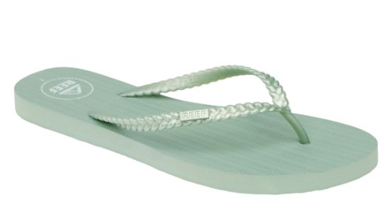 REEF WOMEN&#39;S SEASIDE TWIST CJ6734 FROSTY, Color: Frosty, Size: 7