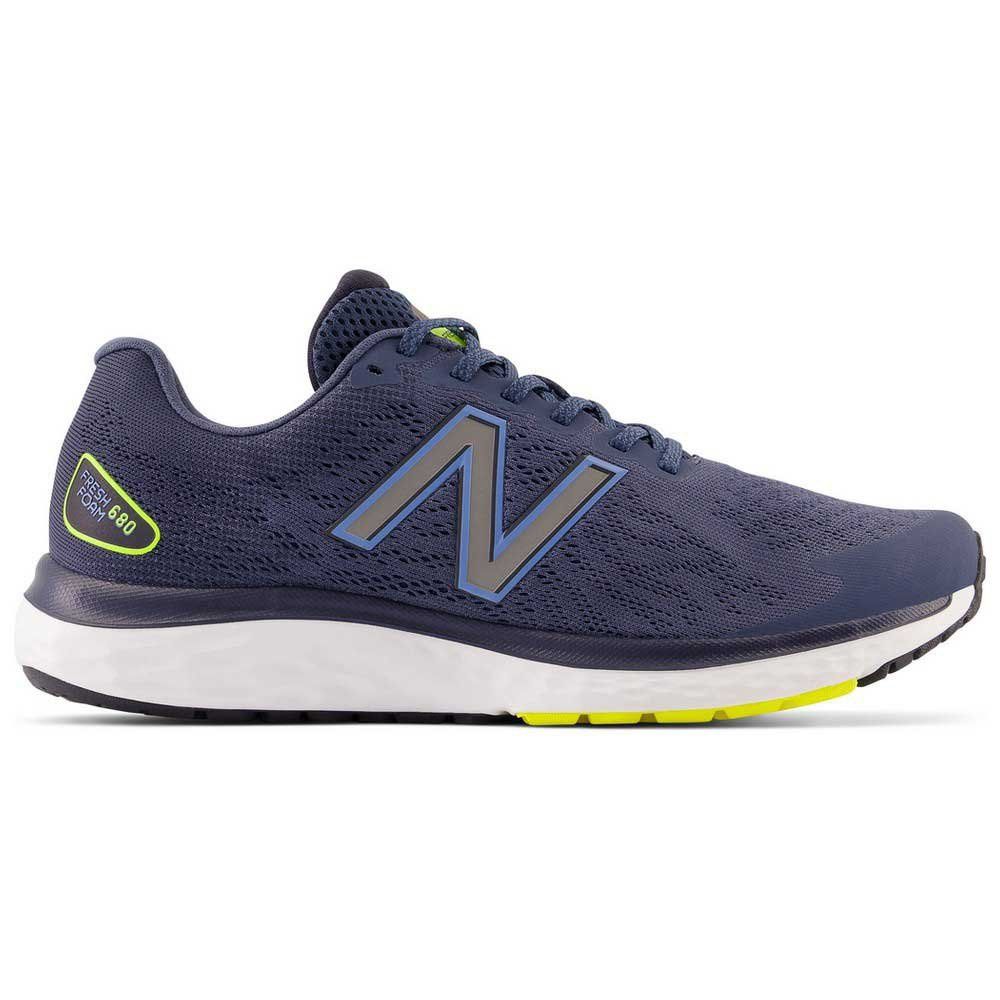 NEW BALANCE M680CN7, Color: BLUE/YELLOW, Size: 9, Width: 4E