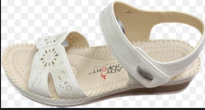 LADY COMFORT GRACE-02 WHITE, Color: White, Size: 38 (US 7)