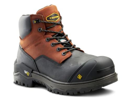 TERRA Men&#39;s Gantry 6&quot; CSA Brown, Color: Brown, Size: 8
