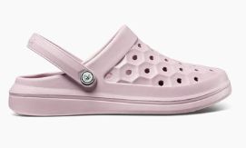 JOYBEES WOMEN&#39;S VARSITY CLOG MISTED MAUVE, Color: Misted Mauve, Size: 7