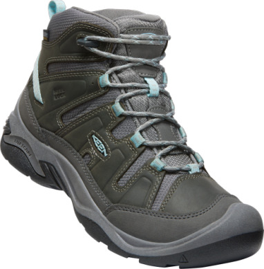 KEEN CIRCADIA MID WP, Color: Steel Grey/Cloud Blue, Size: 7.5