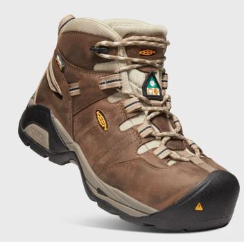 Keen Women&#39;s CSA Oshawa II MID Carbon WP Shitake/Safari, Color: Shitake/Safari, Size: 8.5