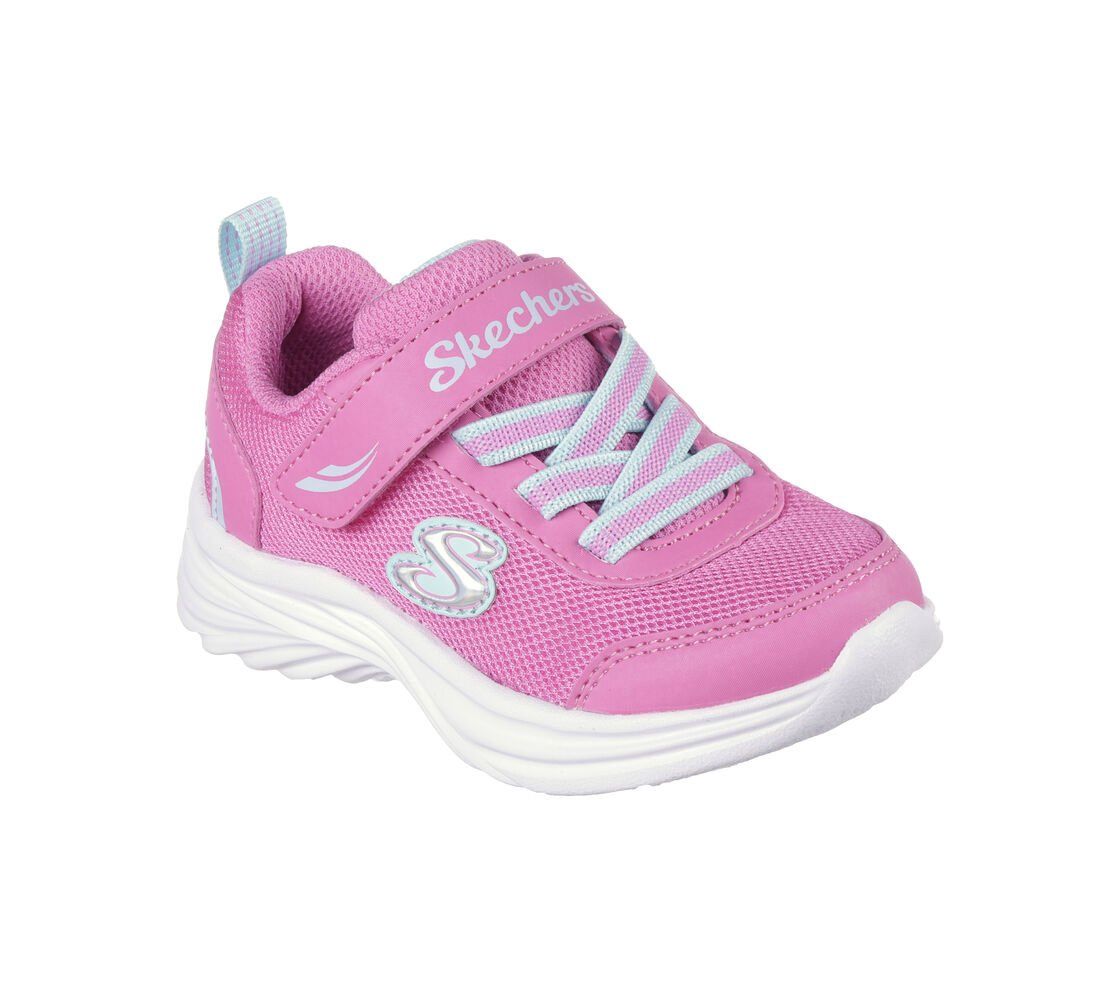 SKECHERS DREAMY DANCER - FRIENDSHIP VIBES, Color: Hot Pink/Aqua, Size: 6