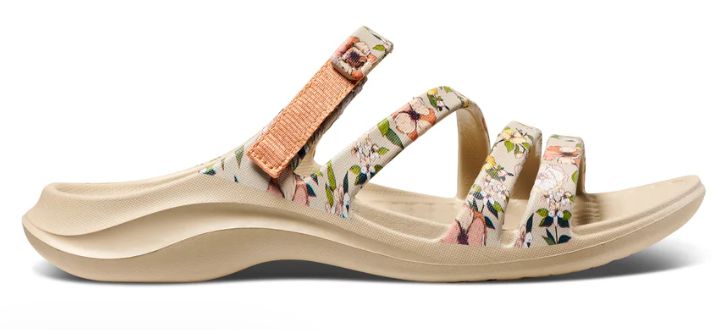 JOYBEES WOMEN&#39;S LAKESHORE SANDAL GRAPHIC DRIFTWOOD SUMMER FLORAL, Color: Summer Floral, Size: 7