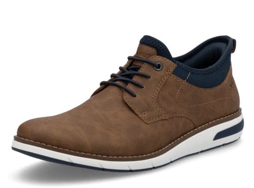 RIEKER MEN&#39;S DRESS SHOE BROWN 11357-24, Color: Brown, Size: 40