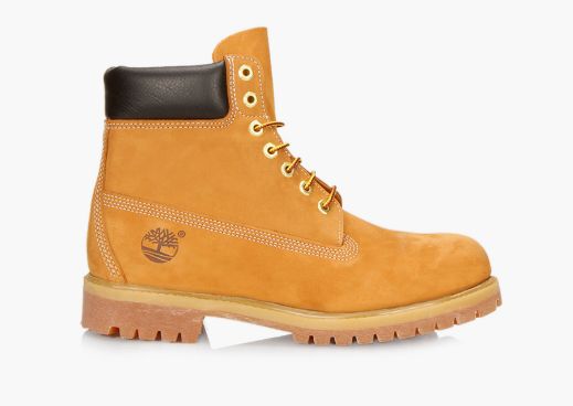 TIMBERLAND MENS PREMIUM 6&quot; WP BOOT WHEAT NUBUCK, Size: 9