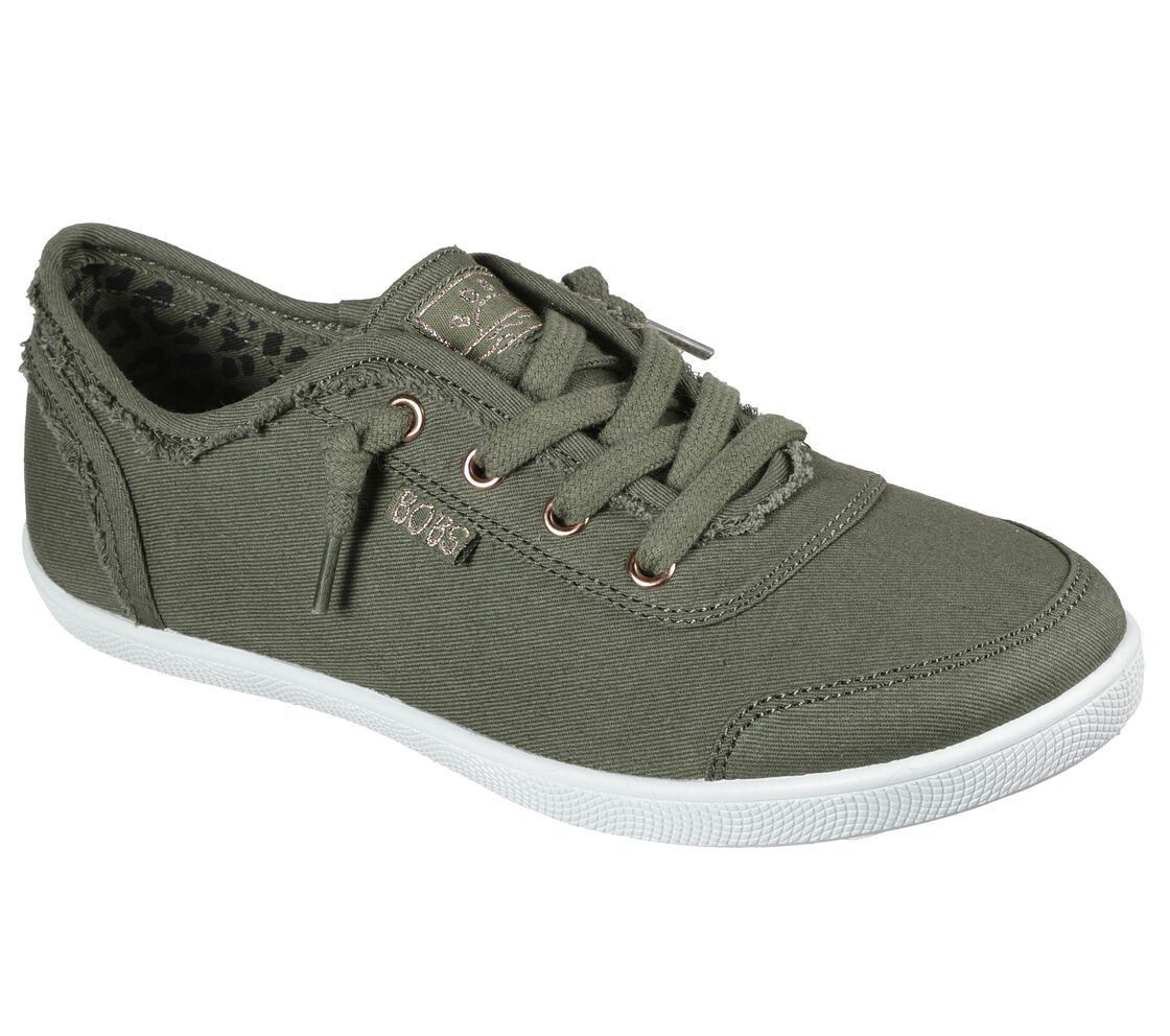 SKECHERS BOBS B CUTE - OLIVE, Color: Olive, Size: 6