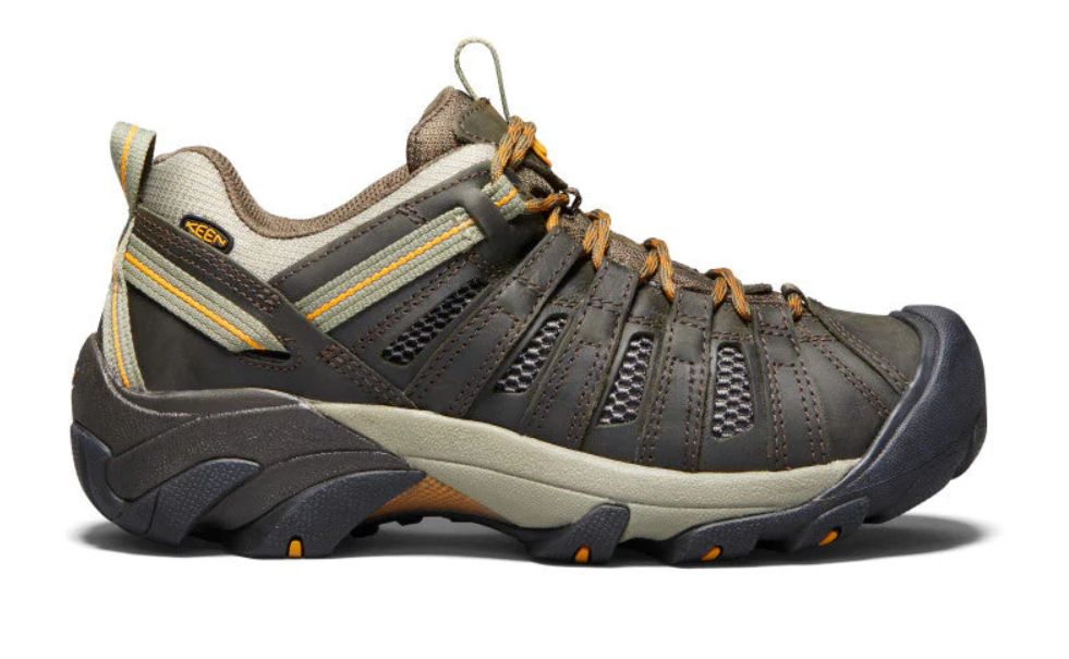 KEEN MEN&#39;S VOYAGEUR, Color: Black Olive/Inca Gold, Size: 9