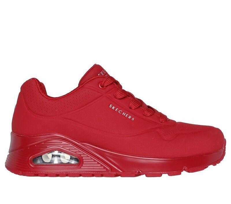 SKECHERS UNO-STAND ON AIR RED, Size: 6