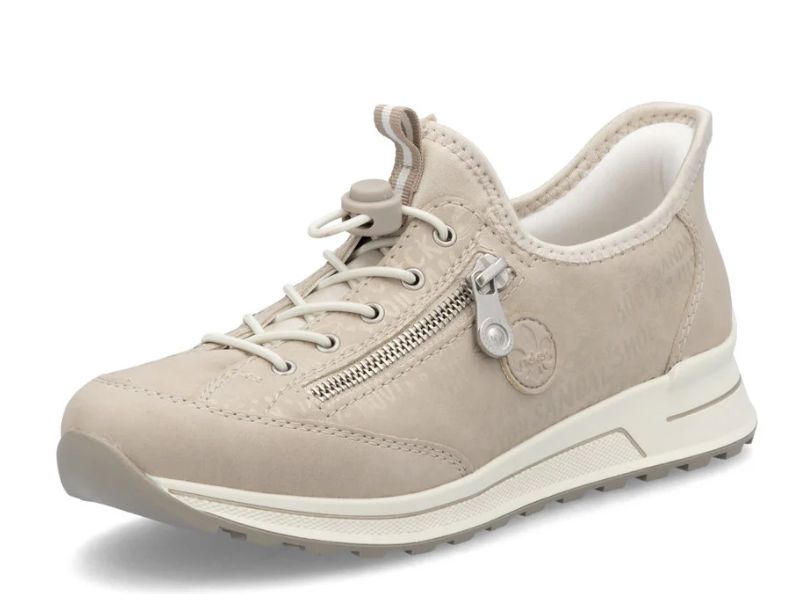 RIEKER READY2GO RUNNER - N1455-62, Color: Beige, Size: 37 (Us 6)