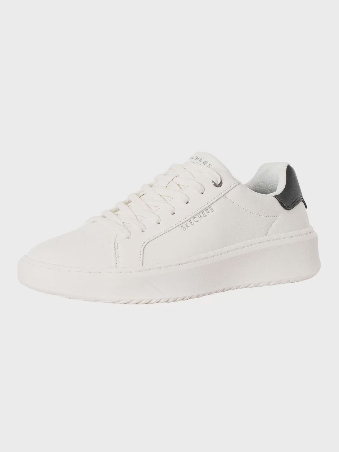 SKECHERS COURT-BREAK SUIT SNEAKER, Color: White, Size: 8