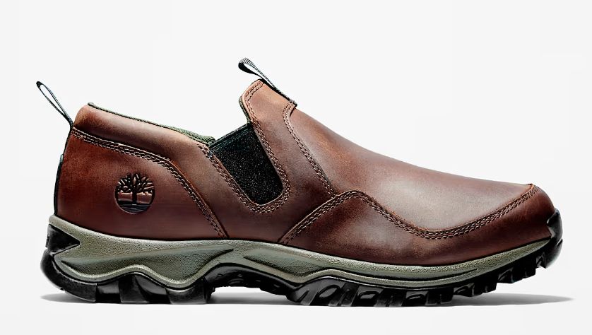 TIMBERLAND MENS MT. MADDSEN LOW SLIP ON HIKING SHOE, Color: Brown, Size: 8