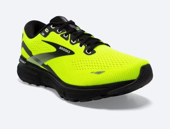 BROOKS MEN&#39;S GHOST 15, Color: Nightlife/Black/Ebony, Size: 9