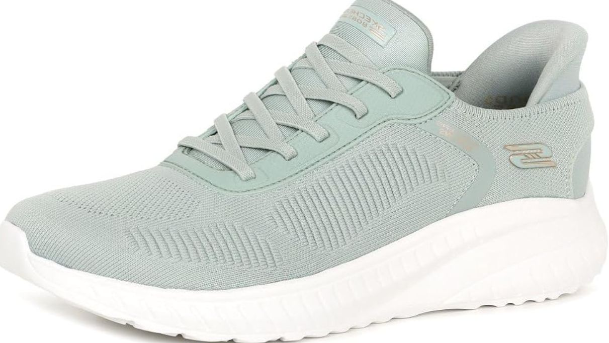 SKECHERS WOMEN&#39;S BOBS SQUAD CHAOS-CURRENT MUSE, Color: Sage, Size: 7.5
