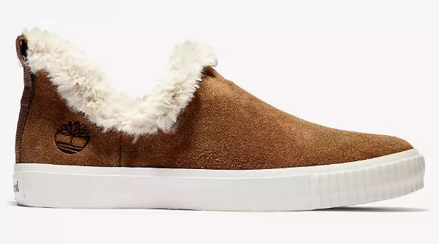 TIMBERLAND SKYLA BAY SLIP-ON RUST SUEDE, Size: 6