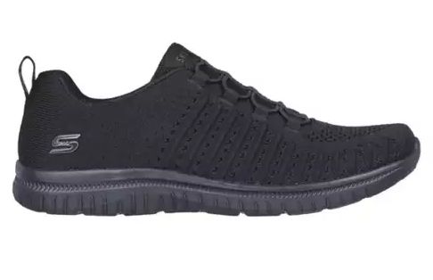 SKECHERS VIRTUE - BLACK, Size: 7