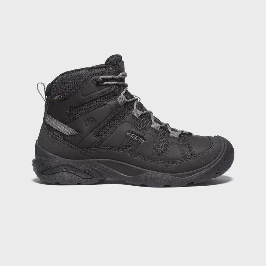 KEEN MENS CIRCADIA MID POLAR - Black/Steel Grey, Color: Black /Steel Grey, Size: 10