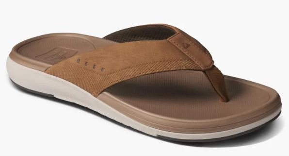 REEF MEN&#39;S SANDAL CUSHION NORTE CJ4048 TAN, Color: Tan, Size: 8