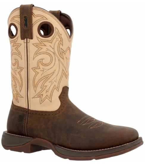 DURANGO REBEL MEN&#39;S 11&quot; WIDE WESTERN BOOT DDB0498 COFFEE BROWN, Color: Coffee Brown, Size: 9 W, Width: WIDE