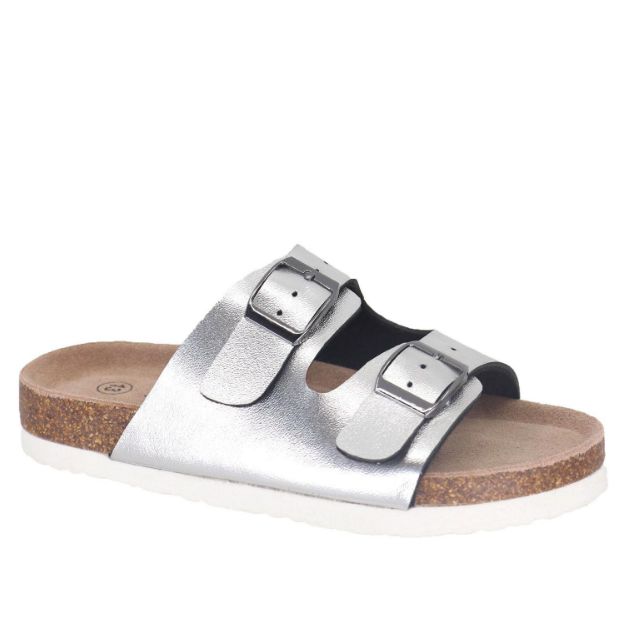 Children&#39;s Taxi Girl - Ruby (Silver), Color: Silver, Size: 11