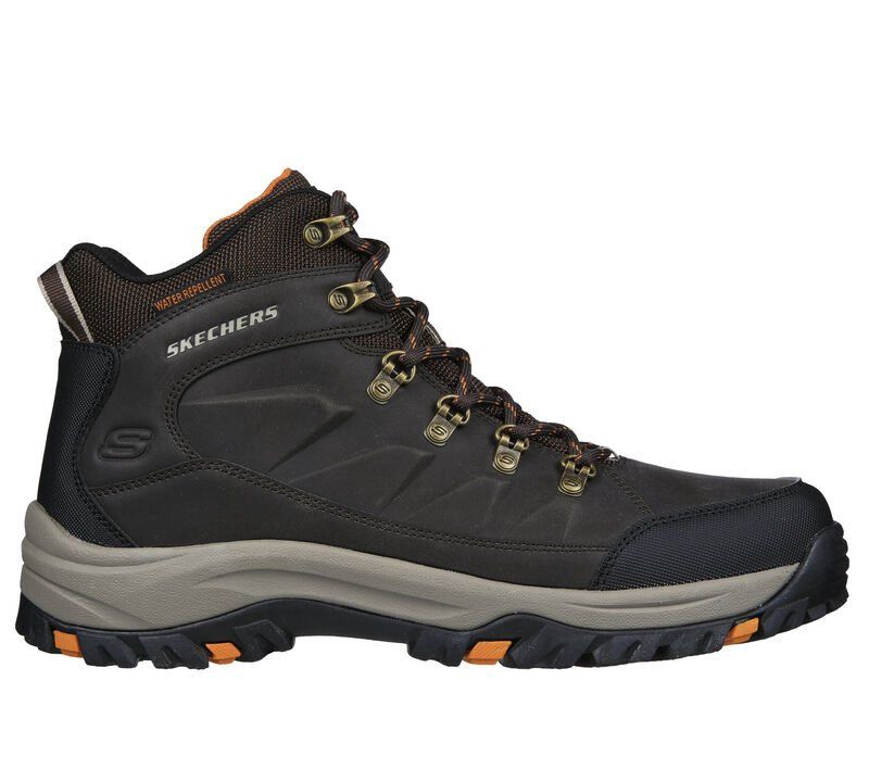SKECHERS RELMENT DAGGETT CHOCOLATE, Size: 8, Width: D