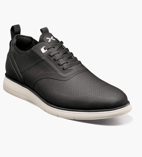 STACY ADDAMS EVERIDGE MENS DRESS SHOE, Color: Black, Size: 8