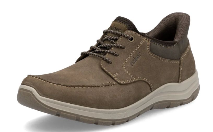 RIEKER MEN&#39;S READY2GO SLIP ON SHOE - 03656-24, Color: Brown, Size: 41