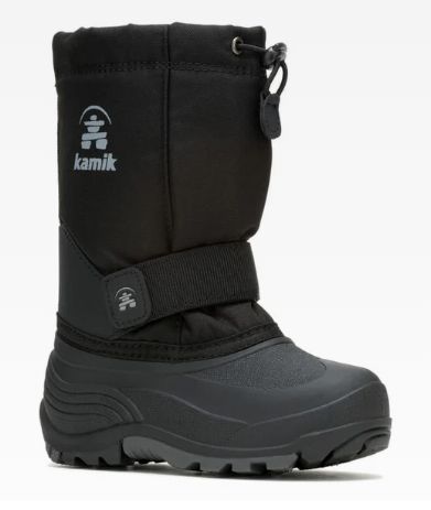 KAMIK KIDS&#39; ROCKET BLACK, Color: Black, Size: 2
