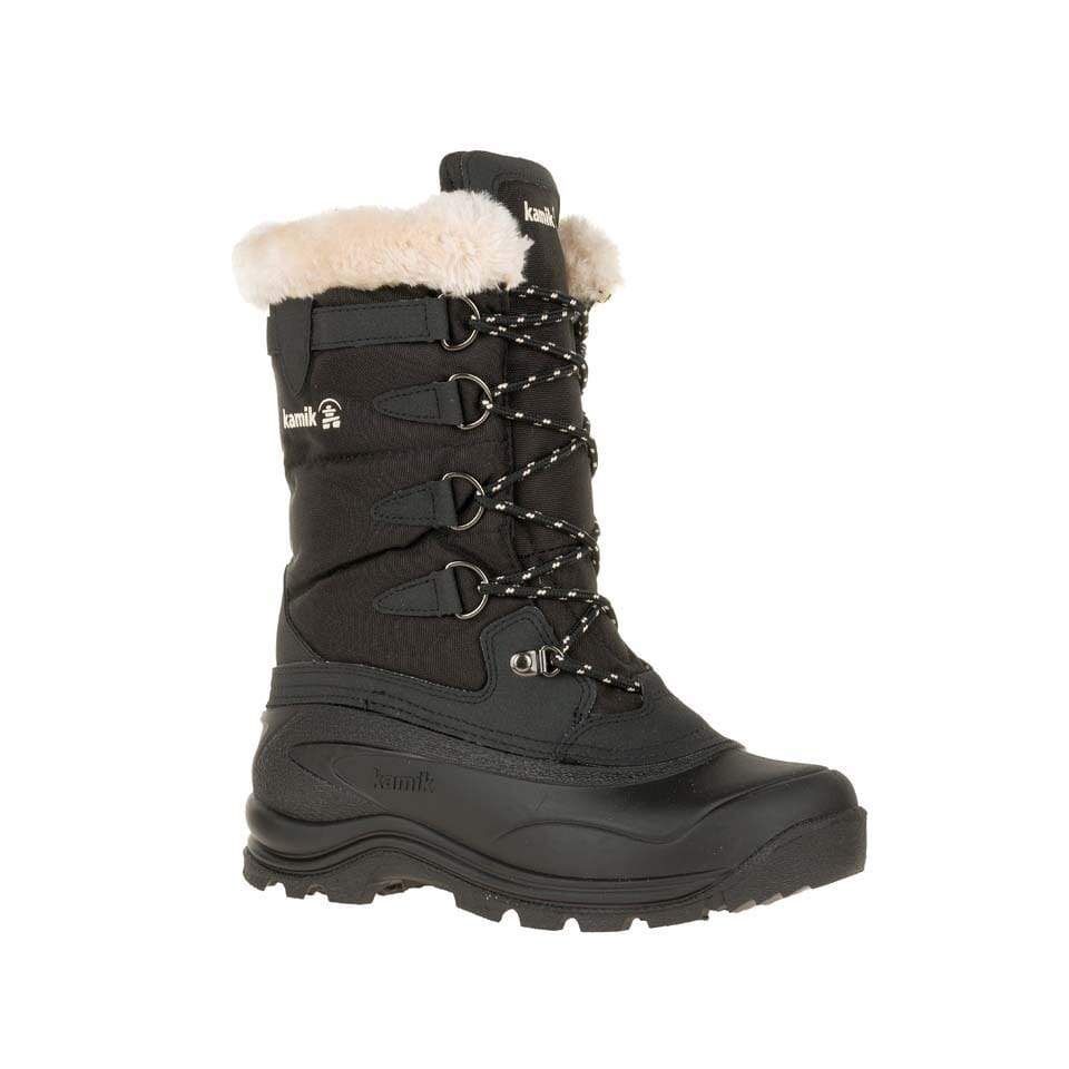 Kamik Women&#39;s Shellback Winter Boot, Color: Black, Size: 7