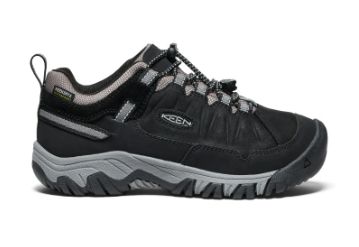 KEEN YOUTH TARGHEE IV LOW, Color: Black/Steel Grey, Size: 4