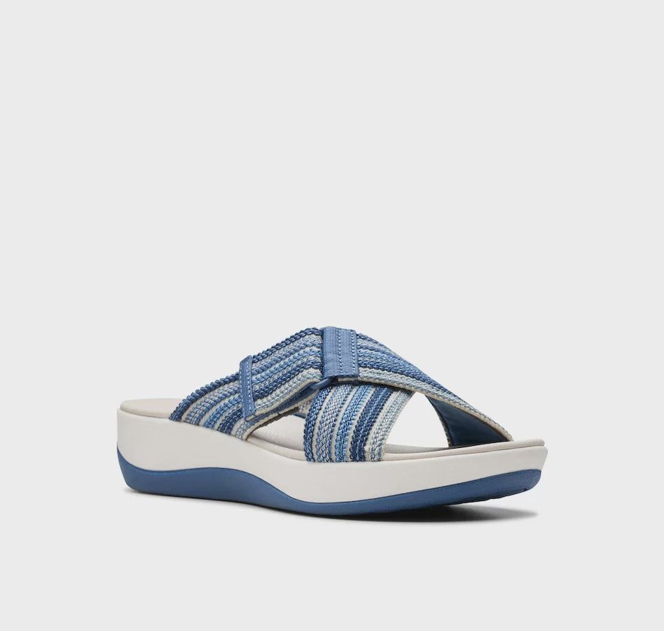 CLARKS CLOUDSTEPPERS ARLA WAVE, Color: Blue Wave, Size: 7
