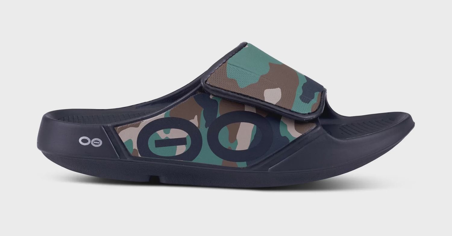 OOFOS OOAHH SPORT WOODLAND CAMO, Size: M9/W11