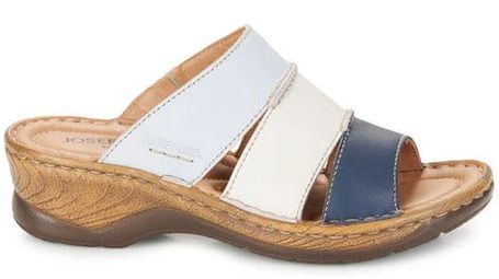 JOSEF SEIBEL CATALONIA 86 OCEAN MULTI LEATHER, Color: Ocean Multi, Size: 38 (Us 7)